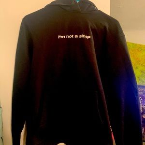 Black “I’m not a sumo” hoodie